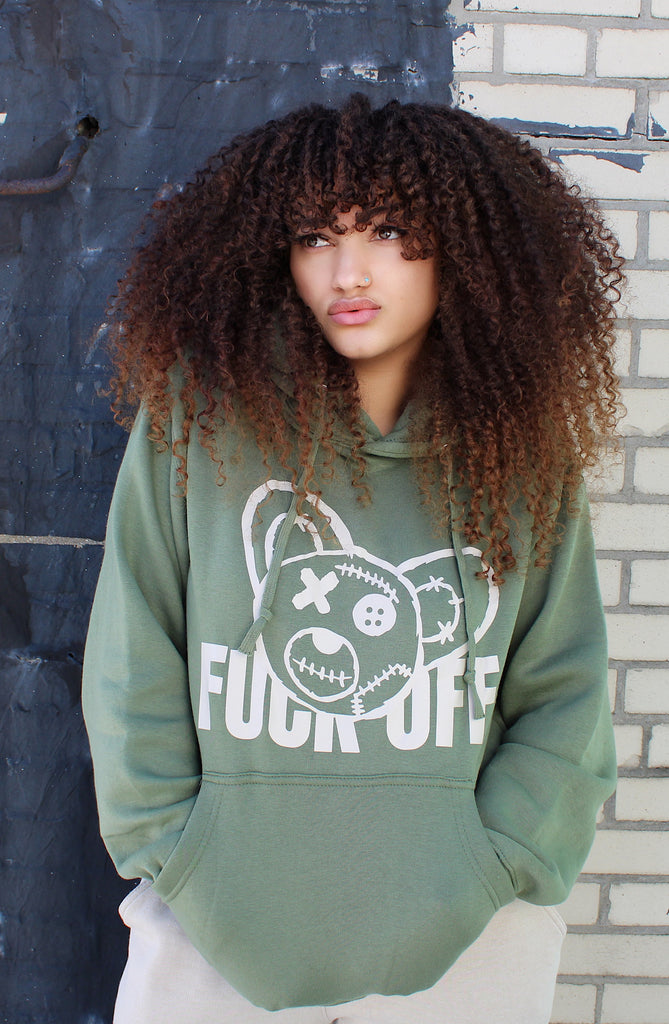 "F*CK OFF" Graphic Hoodie