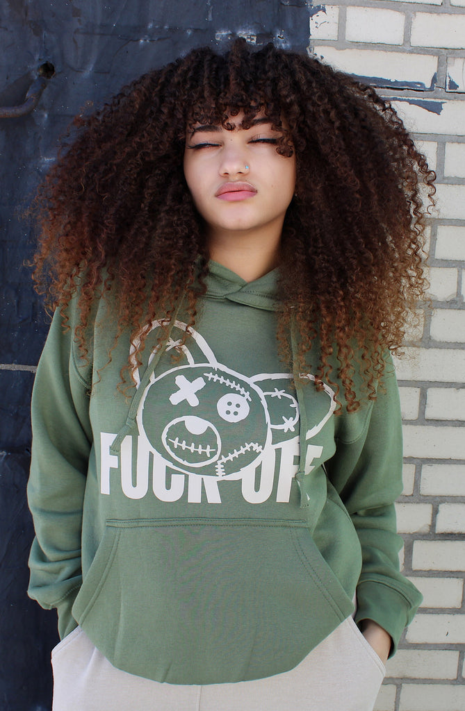 "F*CK OFF" Graphic Hoodie